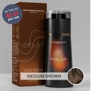 Medium Brown Hair Dye Shampoo